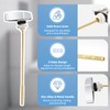 Hibbent Toilet Handle Replacement Compatible with TOTOTHU004-CP Trip Lvr for