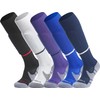 APTESOL Youth Soccer Socks Knee High Team Sport Cushion Sock