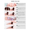 EBANKU 24PCS Tiras de Esmalte de Uñas de Gel Semi-Curado,