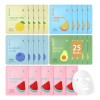 Set Quiyum Fruit Masks 25 Pzas Cuidado Hidratante Para Mujer