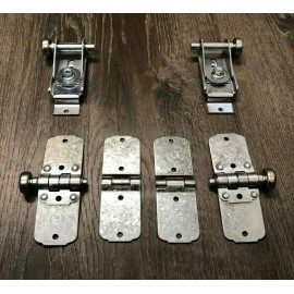 TODCO 10 Piece Todco Style Hinge/1"Roller Kit-Roll up Truck Door-Top Panel Replacement