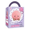 Amusing Lovables Häkelset Fleur Macaron: Anleitung, Chenillegarn, Häkelnadel, Füllwatte, Sicherheitsaugen,
