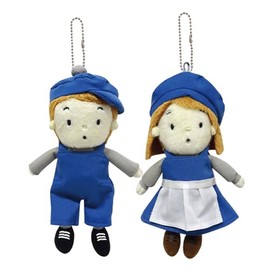 Ki Company Sanrio Characters (Vintage Retro) Pair Ball Chain Mascot The Board Building Duo SAV-PBM-VA