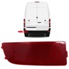 BIAREN Rear Bumper Reflector Light Marker Left Side For Mercedes