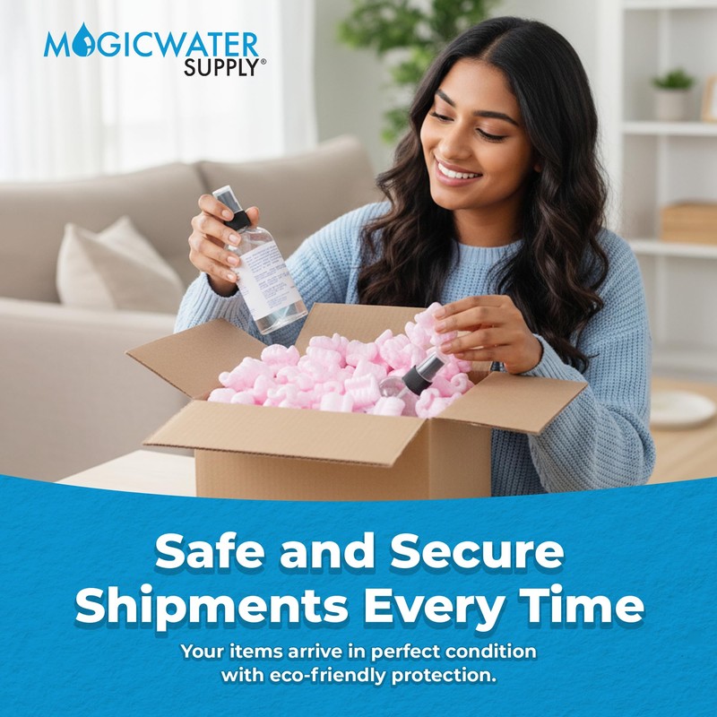 Magicwater Supply - .5 Cu Ft - Pink Packing Peanuts