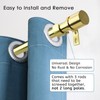 Byondeth Byondeth Curtain Rods for Windows 16 to 48 or