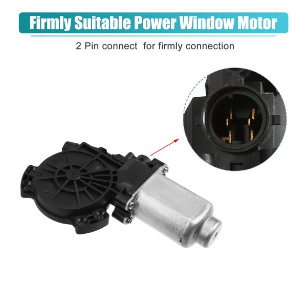 Unbranded Front Passenger Side Power Window Lift Motor For Hyundai