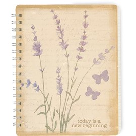 Primitives by Kathy Today is a New Beginning Cottagecore Spiral Notebook
