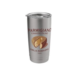 Parmigiano Cheese Italy Formaggio Italia Travel Art Italian Stainless Steel Insulated Tumbler