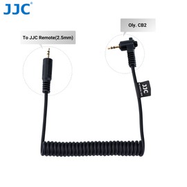 JJC Shutter Release Connecting Cable for OM System OM-1, OM-5, Olympus OM-D E-M1X, E-M1 Mark II, E-M1 Mark III, EM5 Mark III Mirrorless Camera