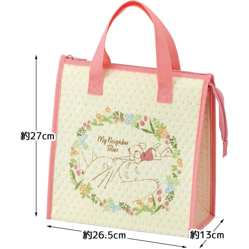 Skater (Skater) Non-woven Insulated Lunch Bag, Ghibli Totoro, Mei and