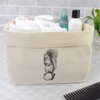 Large 'Squirrel With Acorn' Canvas Organiser/Storage Bag (OR00004462)