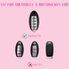 vehicleloong for Nissan Key Fob Cover Case Shell Keychain Rogue