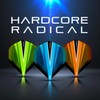 RED DRAGON Hardcore Radical Orange V Extra Thick Standard Dart