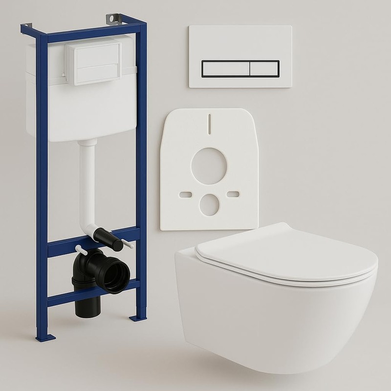 Rimex Soundproofing Mat Toilet and Seal Soundproofing Kit Easy to