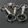 Tenalleys 4 Pack Quick Release Keychain Detachable Pull Apart Keychain