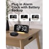 Vibrating Alarm Clock for Heavy Sleepers with Bed Shaker, Extra