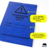 Hazardous Waste Bags - Blue - Pollution Control, Dangerous Waste