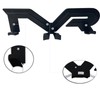 VR Headset and Controller Wall Mount Storage Stand Hook (Black)