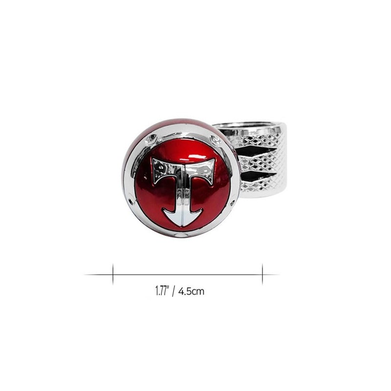Easy to Install Stylish Handle Spinner, Easy to Drive, Non-Slip