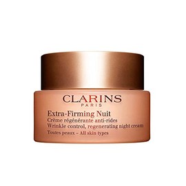 Clarins Extra-firming Wrinkle Control Regenerating Night Cream for Unisex, 1.6 Ounce