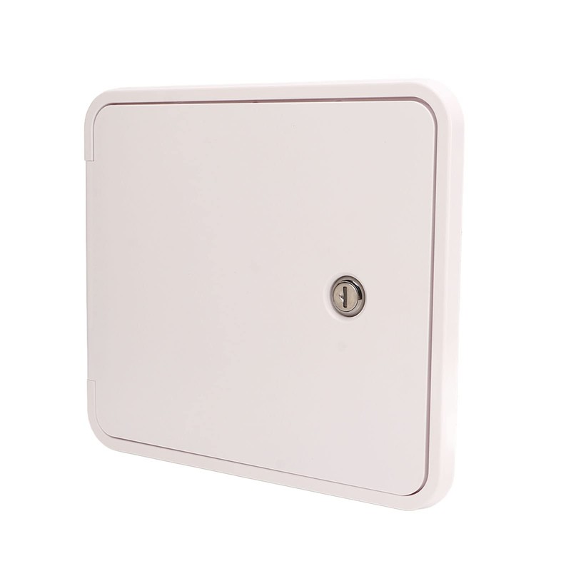 RV Power Cord Hatch, Square Cable Hatch, Square Power Cord