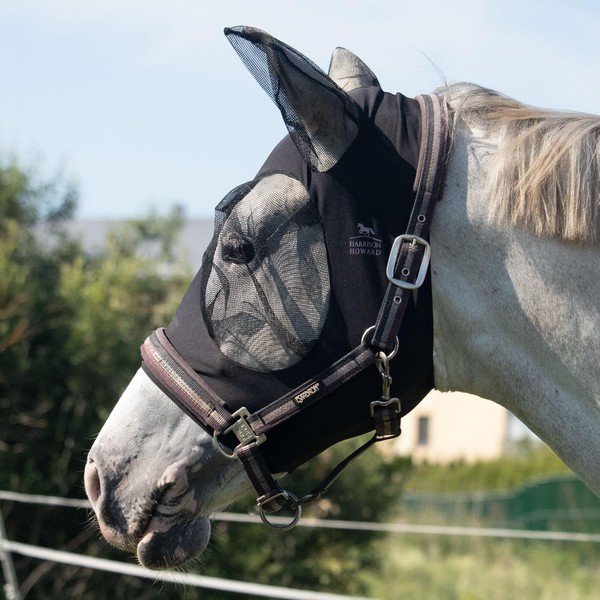 Harrison Howard Harrison Howard Super Comfort Stretchy Fly Mask Large