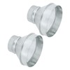 PATIKIL 7 Inch to 4 Inch Duct Reducer, 2 Pcs