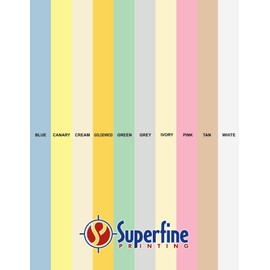 Pastel Color Paper 10 Assortment Colors of 25 Each, 20 Lb, 250 Sheets Per Pack (8.5-x-11-inch)