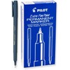 PILOT Extra Fine Point Permanent Markers, Blue Ink, 12-Pack (44103)