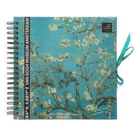Grupo Erik Scrapbook Album Van Gogh Museum Photo Album for Gluing 26 x 26 cm 40 Pages Photo Album for DIY White Pages Photo Album
