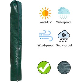 Karrma Ltd. Rotary line cover 150cm | Rotary Washing Line Cover Waterproof Includes tie down cords With Zipper | Ideal for Protective Outdoor Dryer Cover for Rotary Airer Line