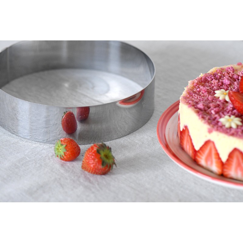 Gobel - Moussering aus Edelstahl Ø 18 cm - Pastetenring