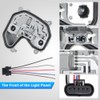 WMPHE Tail Lamp Light Holder Bracket and Wiring Plug Compatible