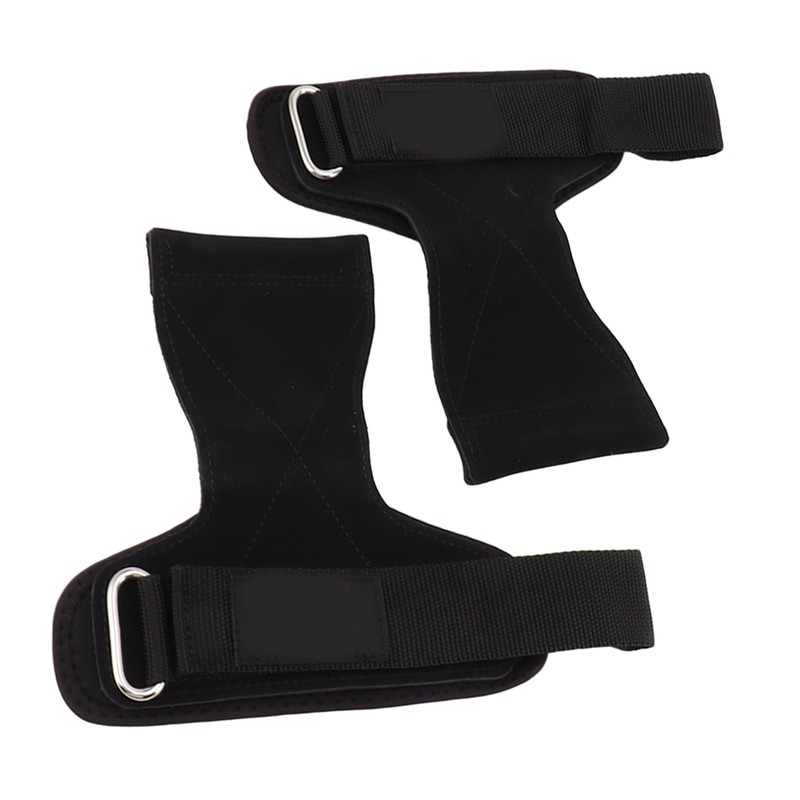 Pull Up Deadlift Straps Assist Wrist Padded Workout Power Lifting