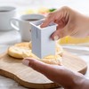 HIC Kitchen Corn Cob Butterer, BPA Free, Fits East-Coast Butter