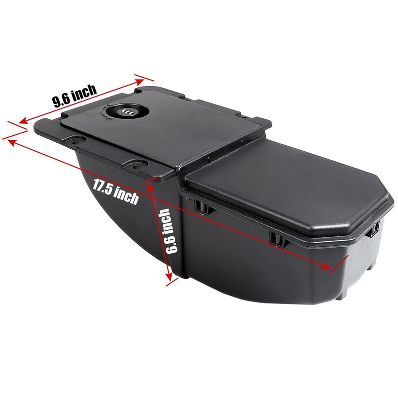 Mabett Bed Cargo Partition Storage Bin with Code Lock Compatible