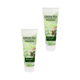 Three W Clinic 3W Remover Skin Care Facial Daily Men's Scrub Green Tea Moisture 180ml 2pcs / 3W 제거제 피부케어 얼굴 데일리 남성 스크럽 녹차 수분 180ml 2개