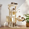 Heybly Cat Tree, 39.4 Inches Tower Condo with Scratching Post,
