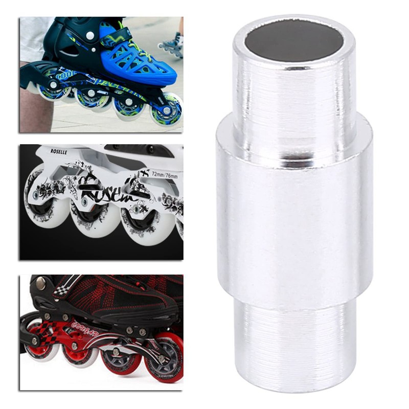 Yechiry Aluminum Alloy Skate Wheel Bearing Spacers, 10 Pieces Replacement
