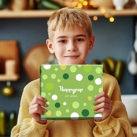 HAPPYPOP Pickle Socks - Kids Funny Socks for 7-9 Years Old, Pickle Lover Gifts, Stocking Stuffers for Boys Girls