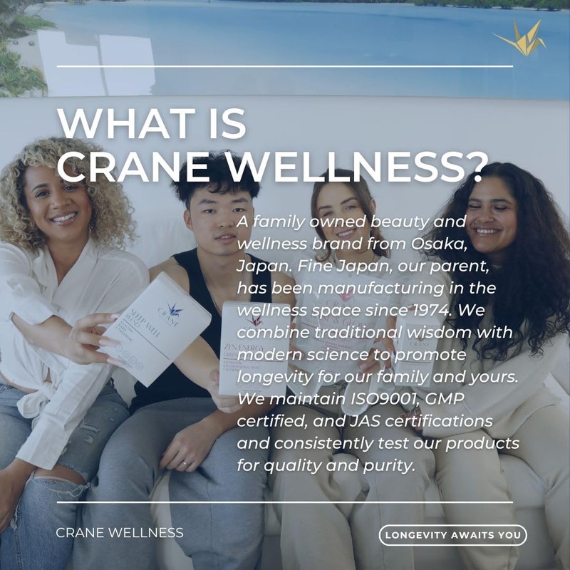 CRANE WELLNESS TONE & GLOW 100% Pure Non-Gmo Coix Seed