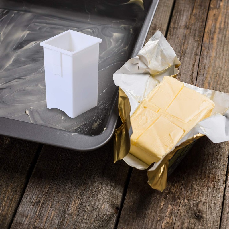 Cooraby 4 Pack Plastic Butter Spreader Corn Cob Butter Holder