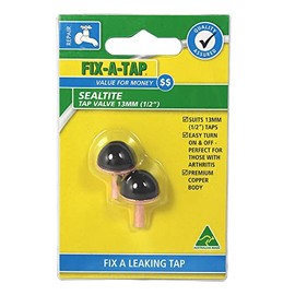 Fix-A-Tap Sealtite Tap Valve, 12 mm (Pack of 2)