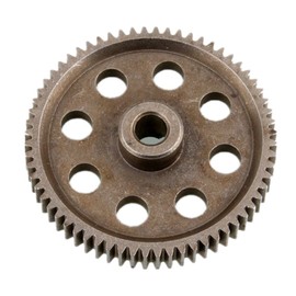 Hobbypark 11184 Steel Spur Gear 64T 0.6 Module Diff Main Parts for Redcat Volcano Epx Pro HSP Brontosaurus Exceed Infinitive RC 1/10 Monster Truck Replacement