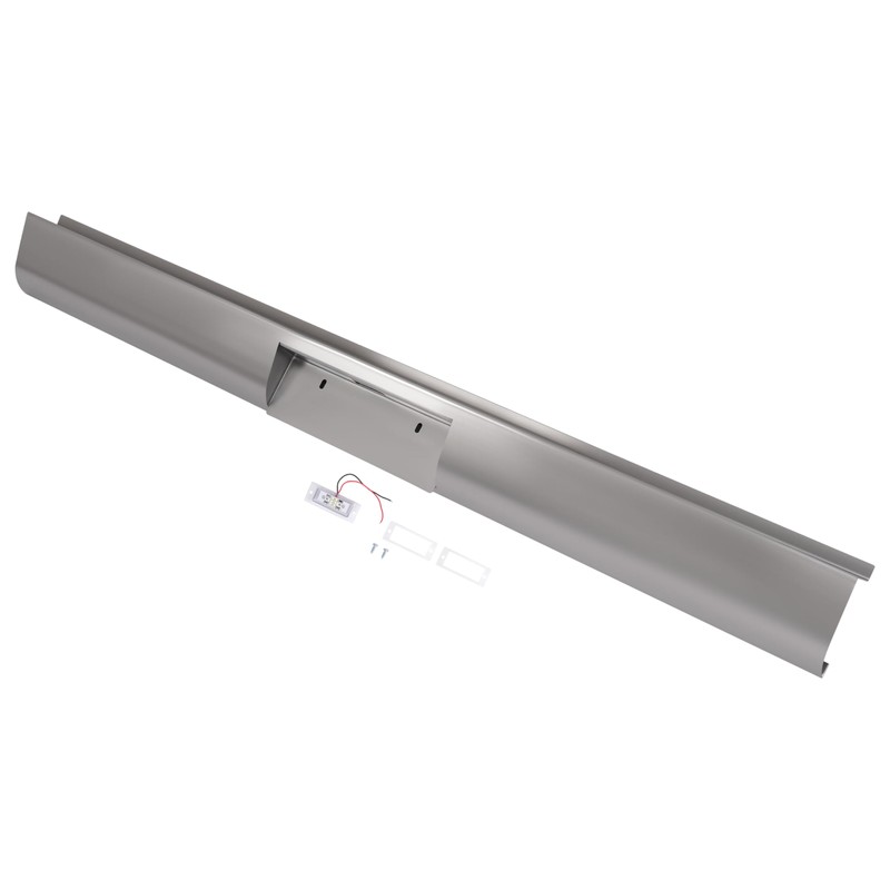 KUAFU Rear Bumper Roll Pan Compatible with 1987-1996 Dodge Dakota