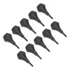 10pcs Archery Arrowheads Nylon Safety Archery Target Tips with Detachable