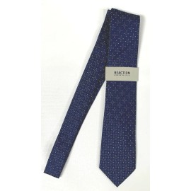 Kenneth Cole Reaction New Kenneth Cole Reaction Navy Blue Classic Men's Silk Neck Tie MSRP $59