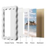 THKRLOF 11x14 Picture Frame with Mat for 8x10, Wavy Edge