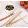 Eddingtons Olive Wood 50023 Eddington's Pickle Fork, Fine Italian Olivewood,